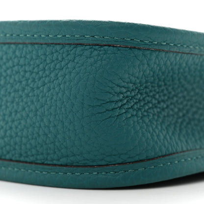 Hermes Taurillon Clemence Evelyne TPM Vert Bosphore 10 of 11