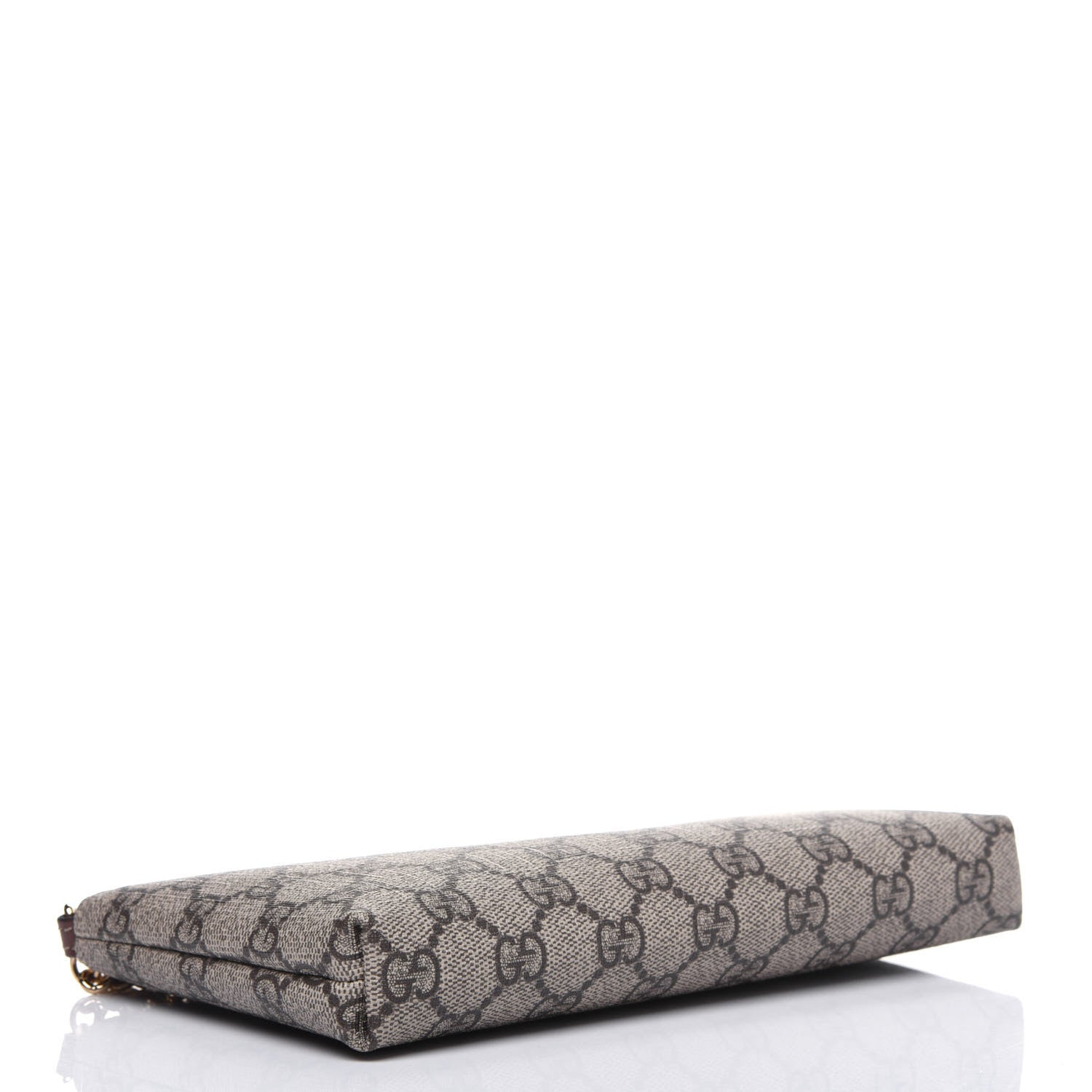 Gucci GG Supreme Monogram Wrist Wallet Brown 4 of 13