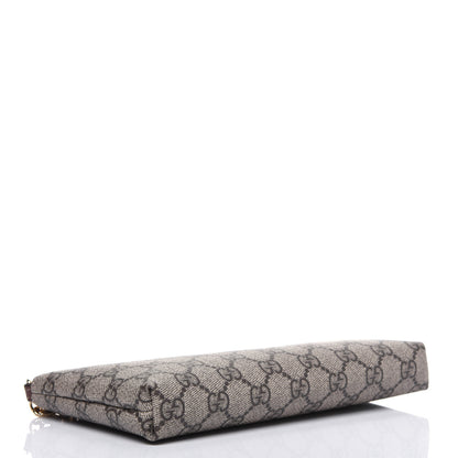 Gucci GG Supreme Monogram Wrist Wallet Brown 4 of 13
