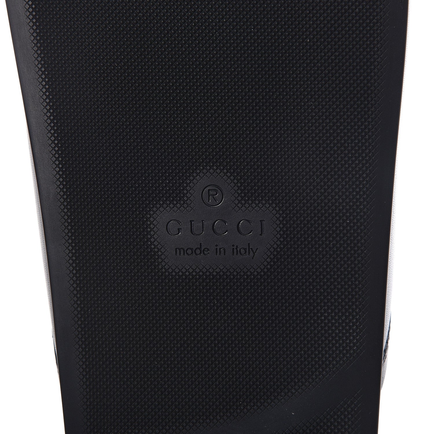 Gucci Calfskin Mens Horsebit River Slippers 8 Black 6 of 8