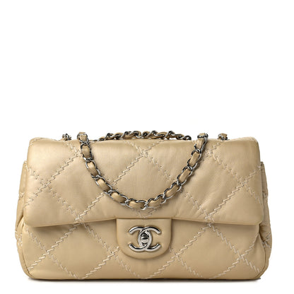 Chanel Calfskin Ultimate Stitch Flap Gold 1 of 10
