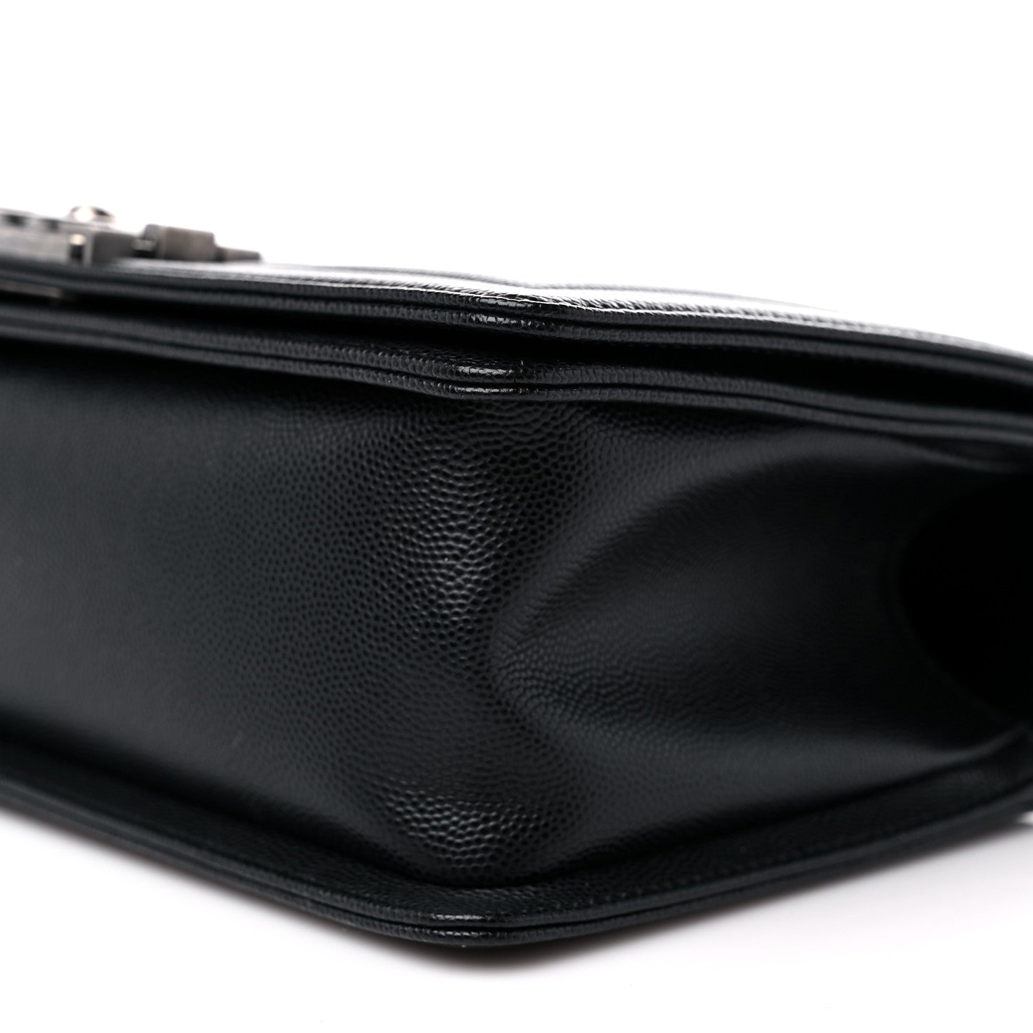 Chanel Caviar Quilted Medium Boy Flap Black 9 of 10