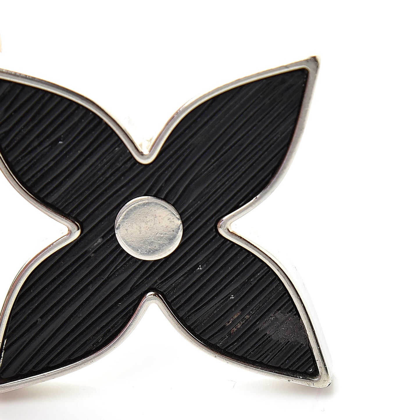 Electric Epi Fleur d'Epi Bag Charm Black