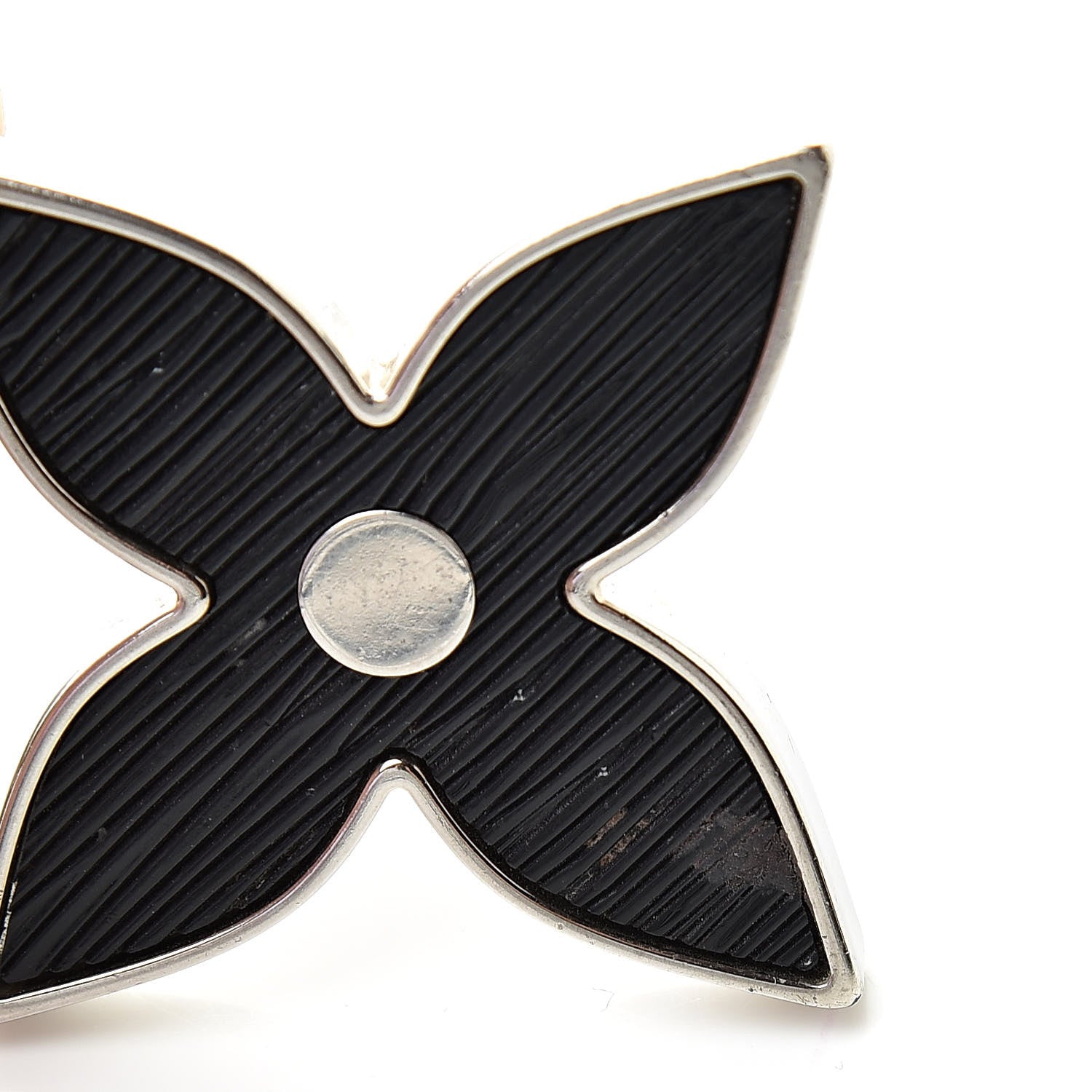 Louis Vuitton Electric Epi Fleur d'Epi Bag Charm Black 3 of 5