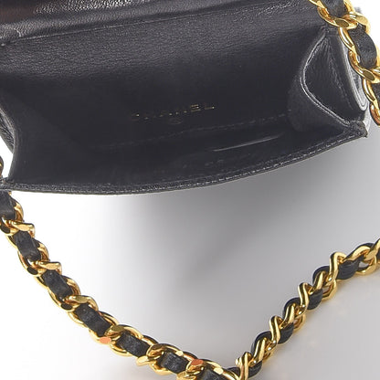 Chanel Caviar CC Phone Holder Crossbody Black 6 of 9