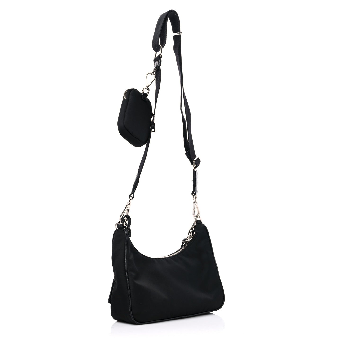 Nylon Re-Edition 2005 Shoulder Bag Black