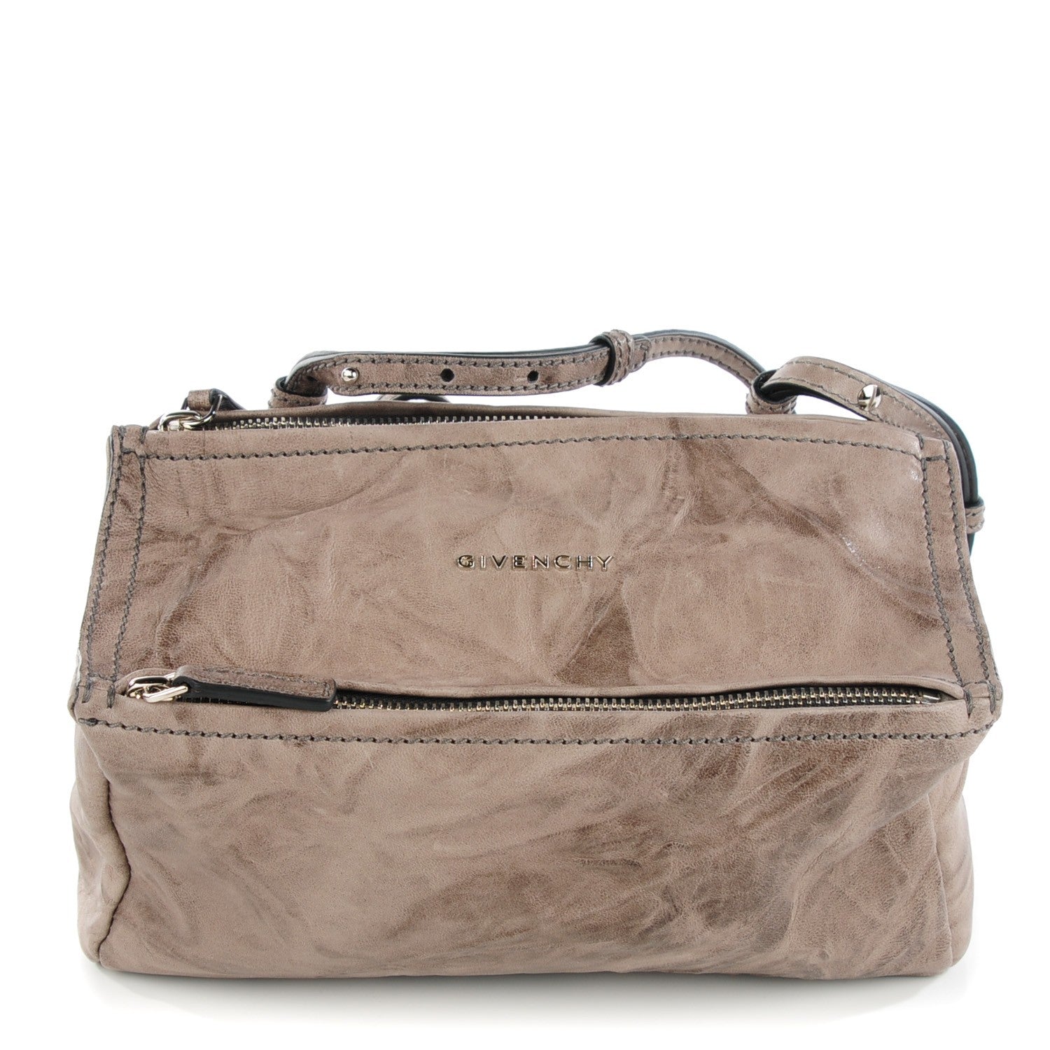 Givenchy Tumbled Sheepskin Mini Pandora Grey 1 of 7