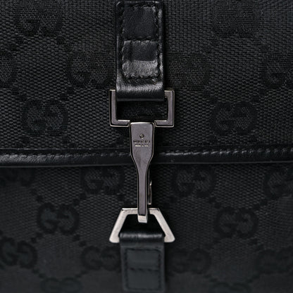 Gucci GG Monogram Web Flight Belt Bag Black 21 of 21