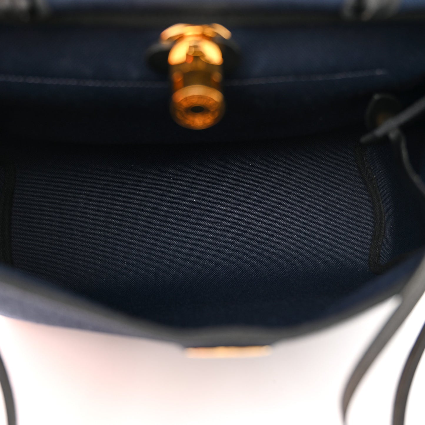 Military Toile Vache Hunter Herbag Zip Retourne 31 PM Bleu Marine Black