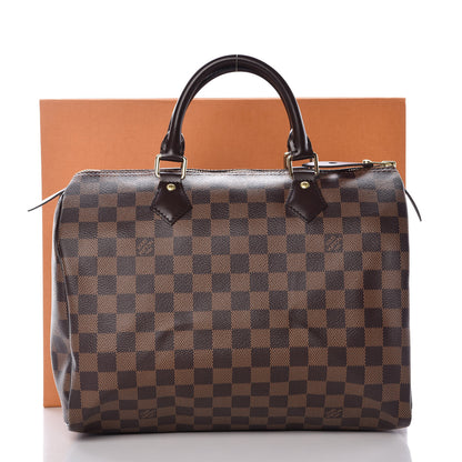 Louis Vuitton Damier Ebene Speedy 30 8 of 8