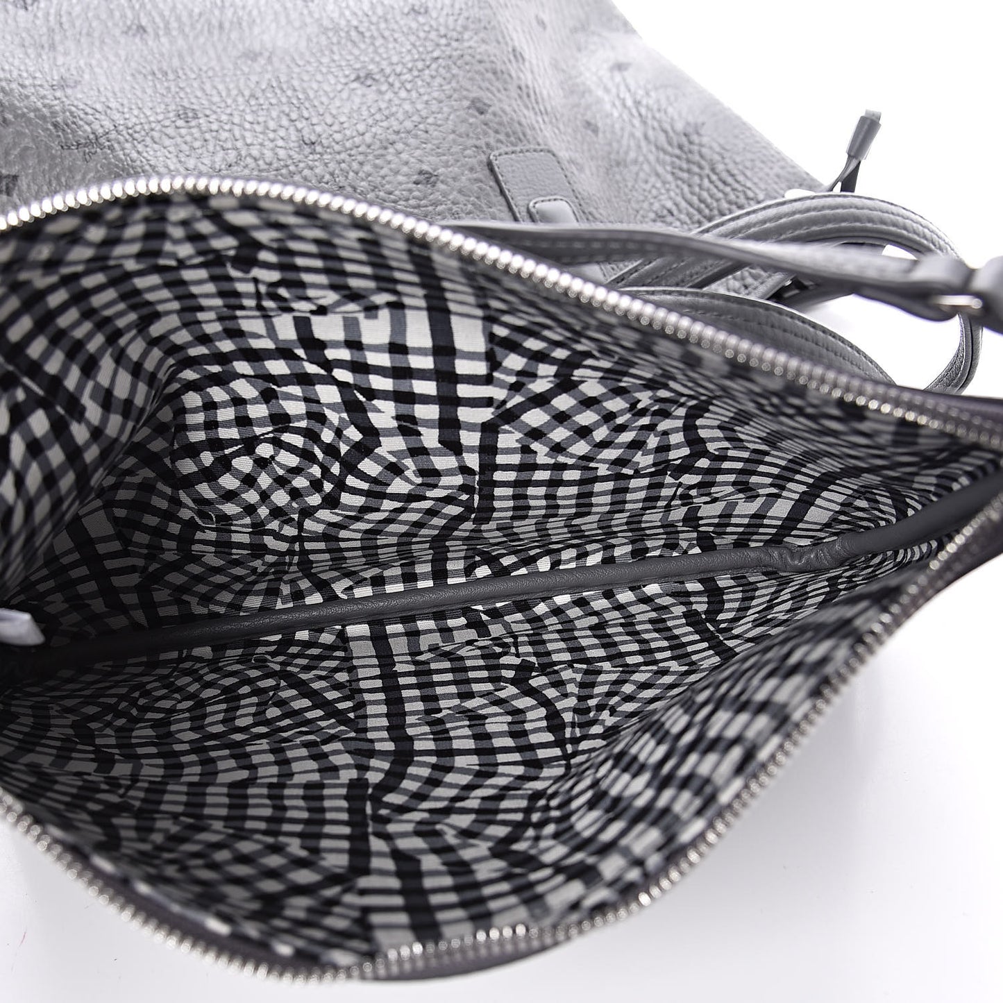 Visetos Medium Liz Reversible Shopper Tote Phantom Grey