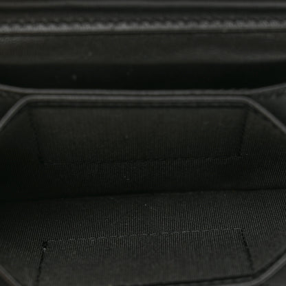 Chanel Lambskin Quilted My Chanel Lady Card Holder On Chain Black 5 of 12