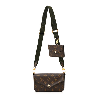 Louis Vuitton Monogram Felicie Strap & Go Kaki 1 of 9