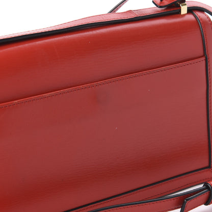 Loewe Calfskin Medium Barcelona Shoulder Bag Red 10 of 10