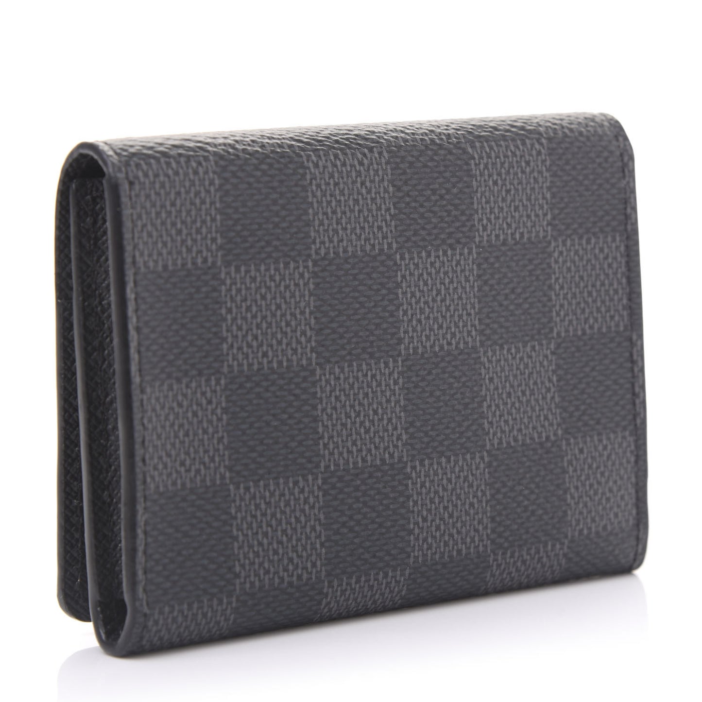 Damier Graphite Enveloppe Carte De Visite