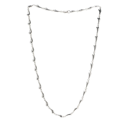 Tiffany Sterling Silver Elsa Peretti Teardrop Pendant Necklace 3 of 5
