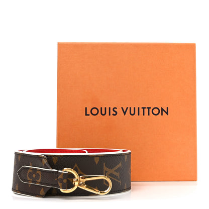 Louis Vuitton Monogram Bandouliere Shoulder Strap Red 5 of 5