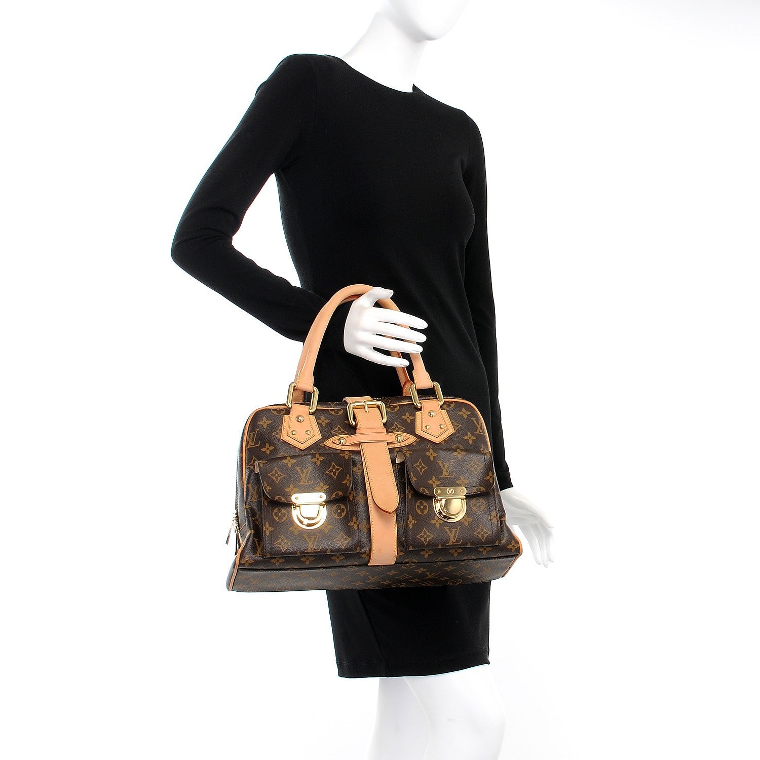 Louis Vuitton Monogram Manhattan GM 2 of 14