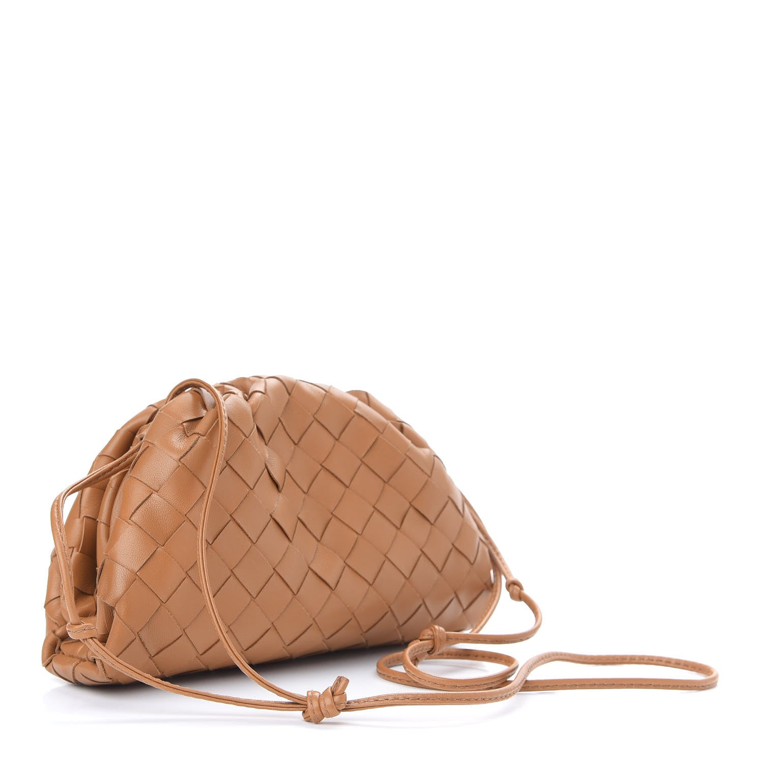 Bottega Veneta Nappa Intrecciato The Mini Pouch Almond 3 of 8