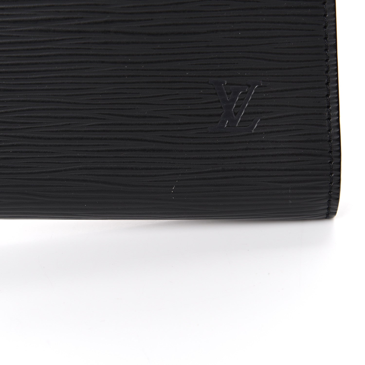 Louis Vuitton Epi Pochette Accessories 24 Black 10 of 11