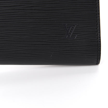 Louis Vuitton Epi Pochette Accessories 24 Black 10 of 11