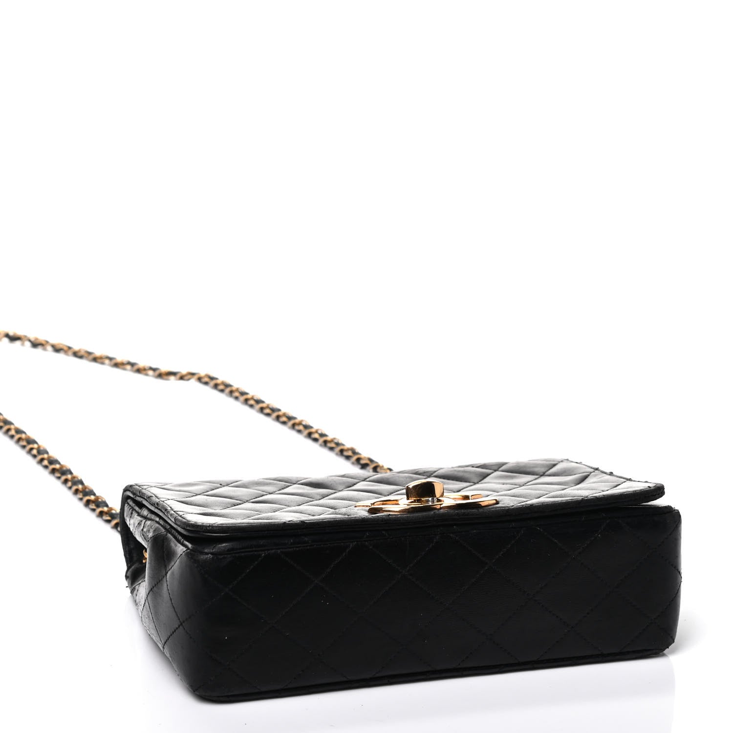 Chanel Lambskin Quilted Flap Bag Black 3 of 6