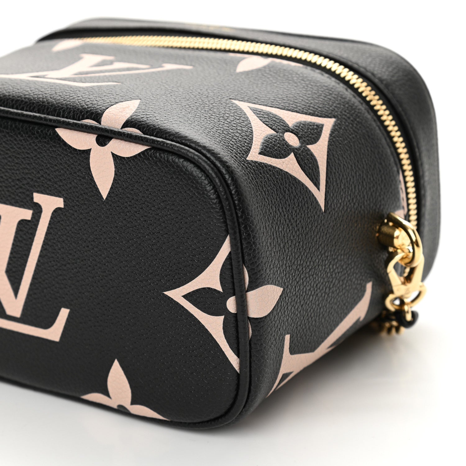 Louis Vuitton Empreinte Monogram Giant Vanity PM Black Beige 9 of 10