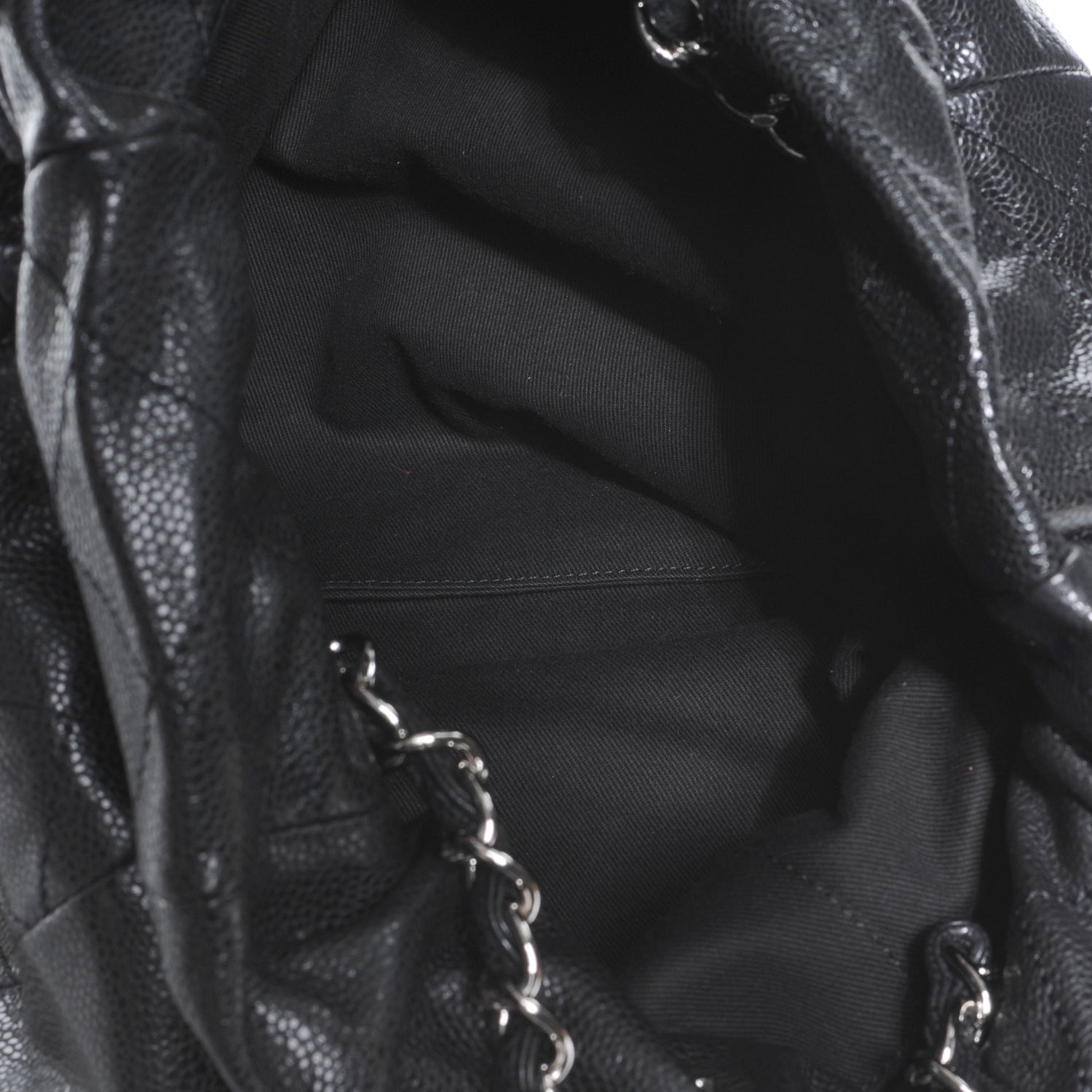 Chanel Caviar 31 Drawstring Tote Black 5 of 7