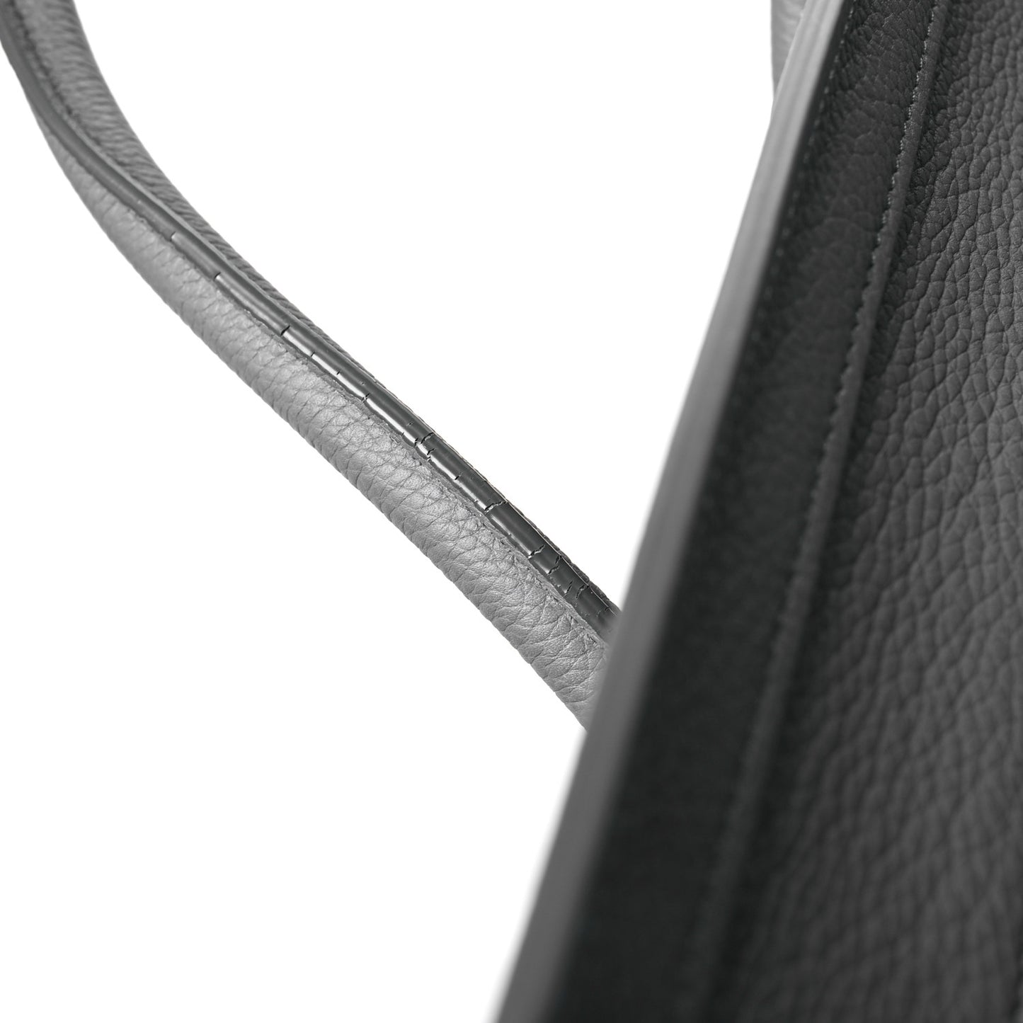 Drummed Calfskin Micro Luggage Kohl