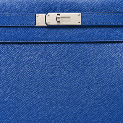 Hermes Epsom Kelly Sellier 28 Bleu France 8 of 11