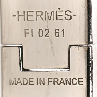 Hermes Matte Enamel Narrow Clic Clac HH Bracelet Etain 4 of 5