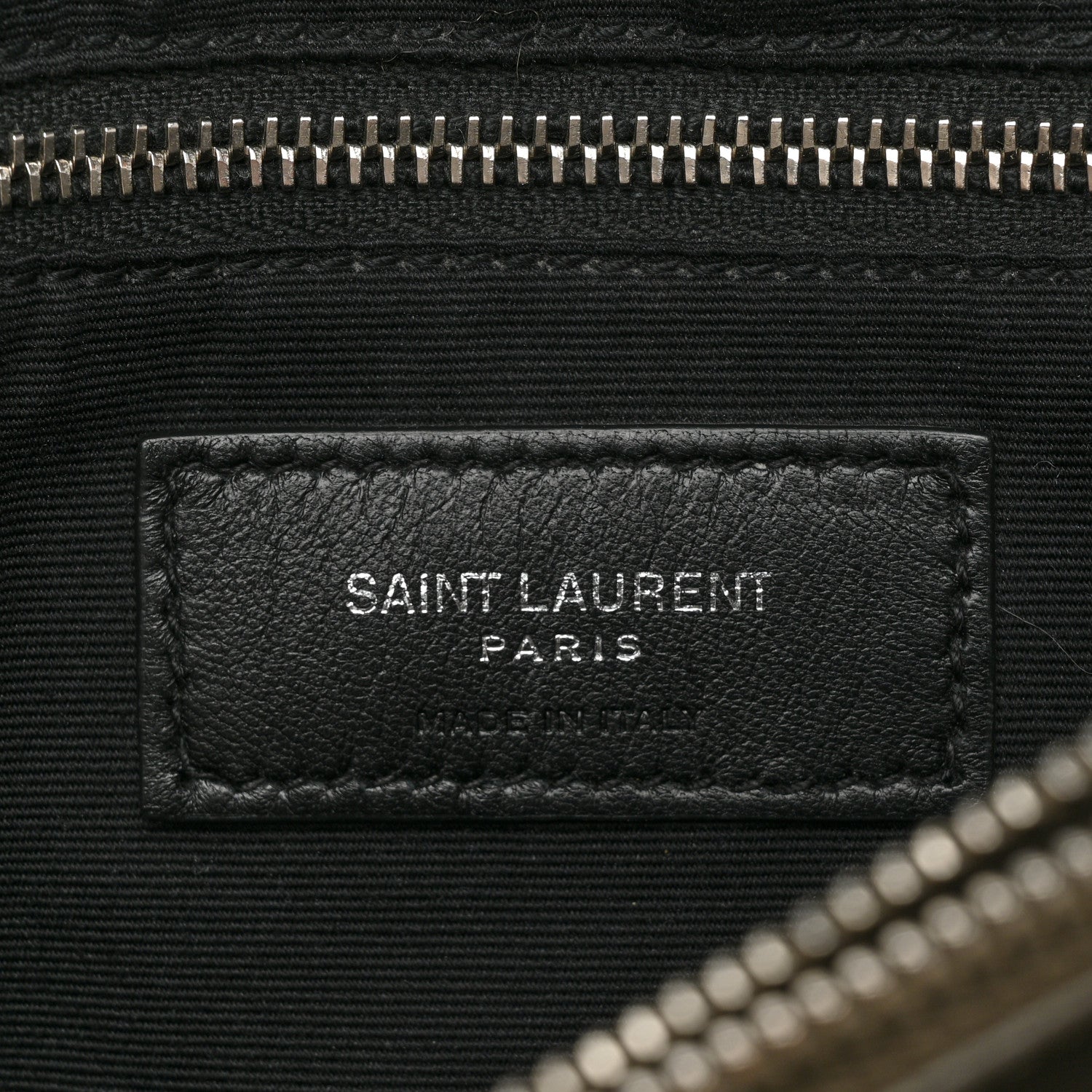 Saint Laurent Calfskin Y Quilted Monogram Large Loulou Chain Satchel Storm 7 of 16