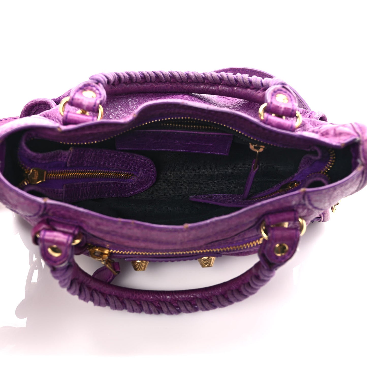 Agneau Giant 12 Gold Hardware Mini City Ultraviolet