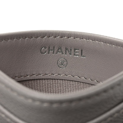 Chanel Caviar Quilted Multi Card Holder Dark Grey 6 of 9