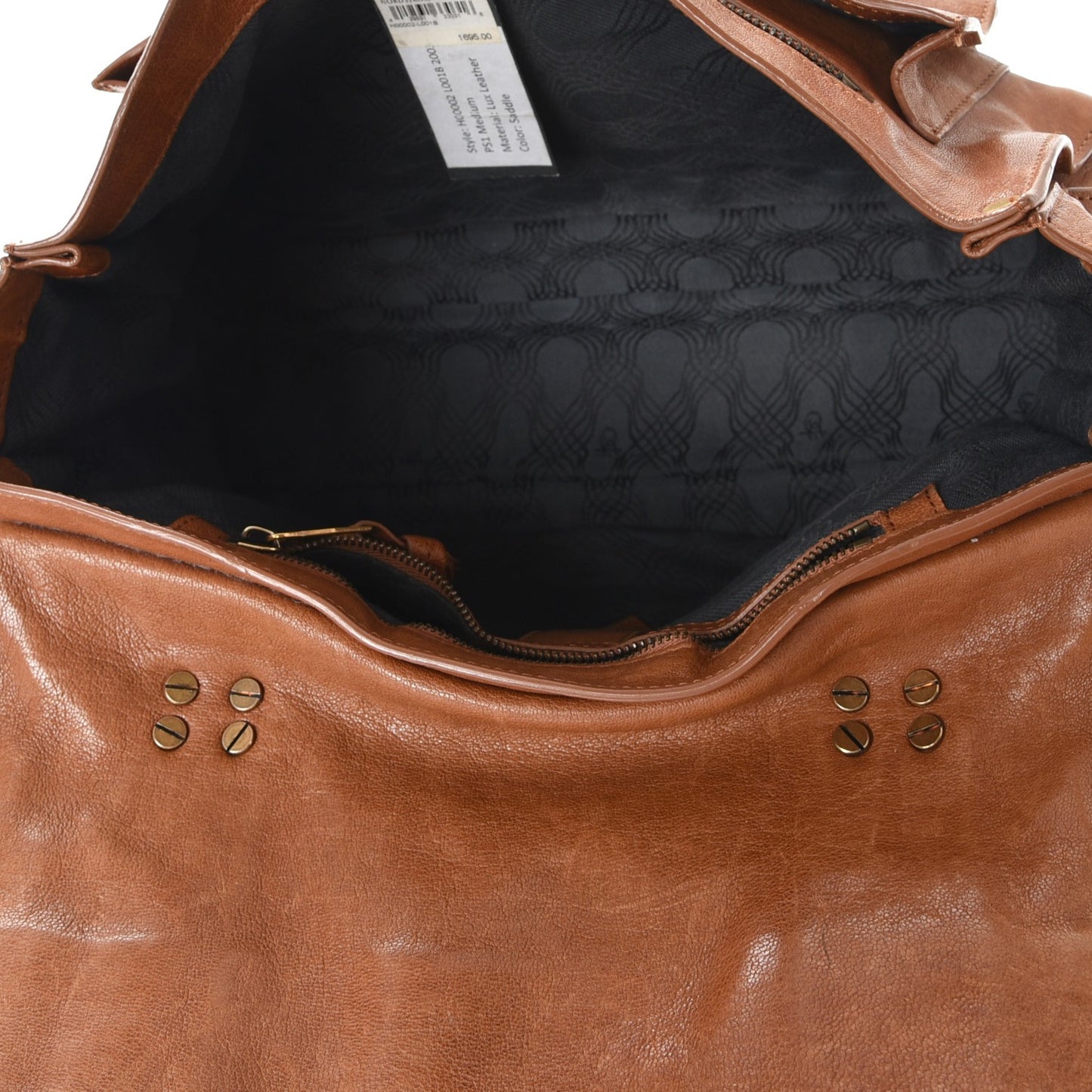 Lambskin Medium PS1 Satchel Saddle