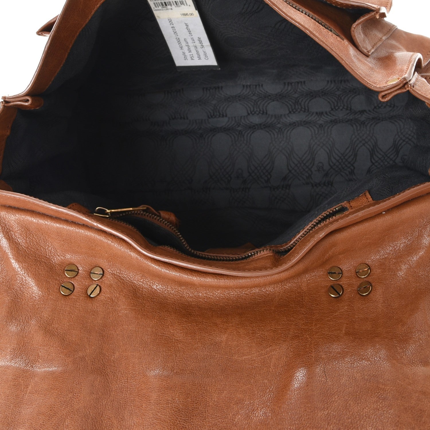 Proenza Schouler Lambskin Medium PS1 Satchel Saddle 5 of 19