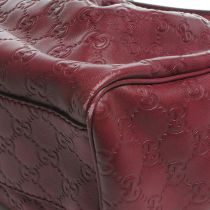 Gucci Guccissima Medium Sukey Tote Cherry 8 of 8