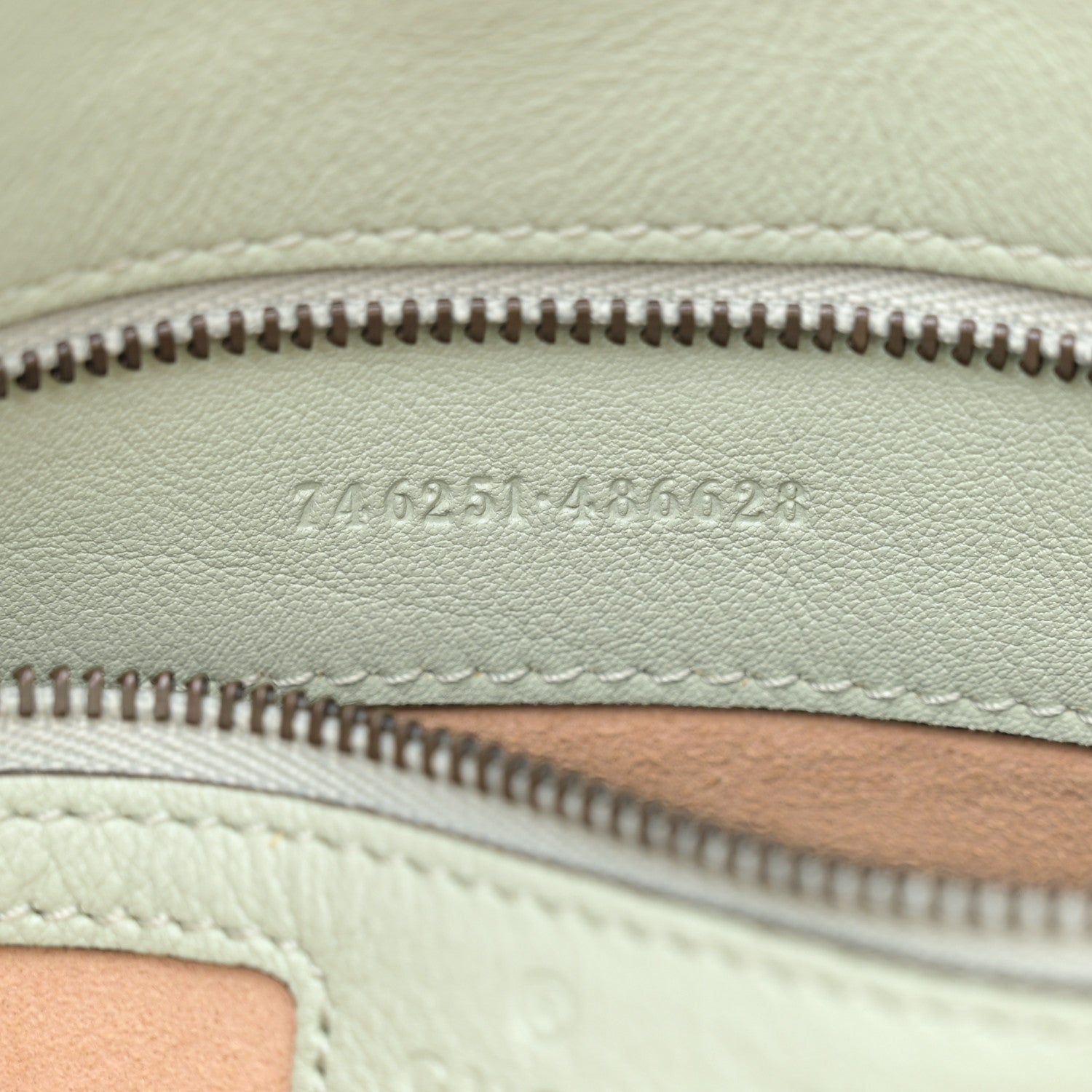 Gucci Softy Wonka Textured Dollar Calfskin Small Diana Shoulder Bag Pale Green 7 of 11