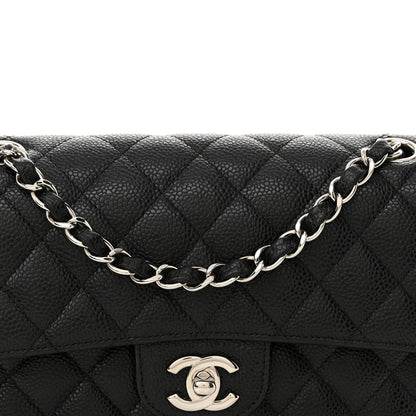 Chanel Caviar Quilted Small Double Flap Black 8 of 13