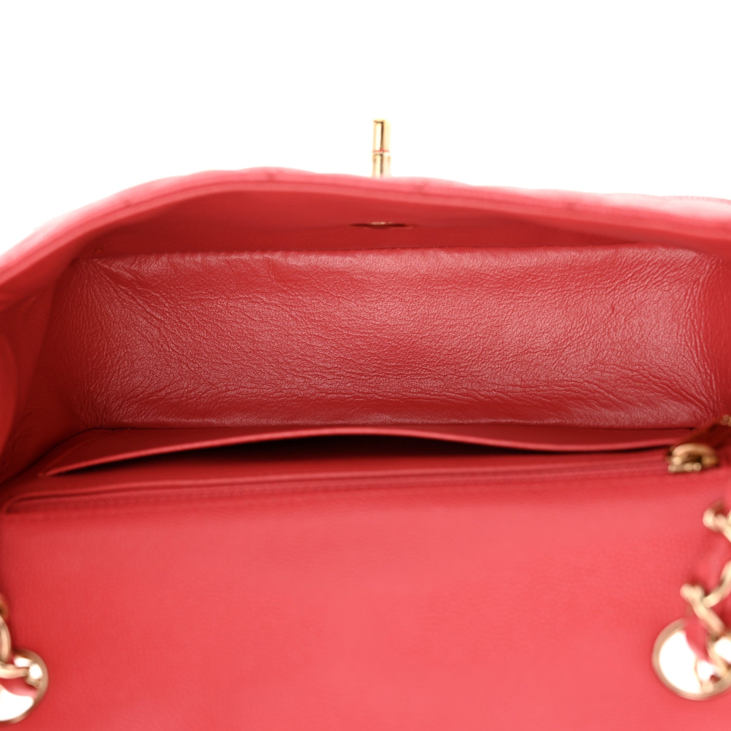 Chanel Caviar Quilted Mini Rectangular Flap Dark Pink 5 of 10
