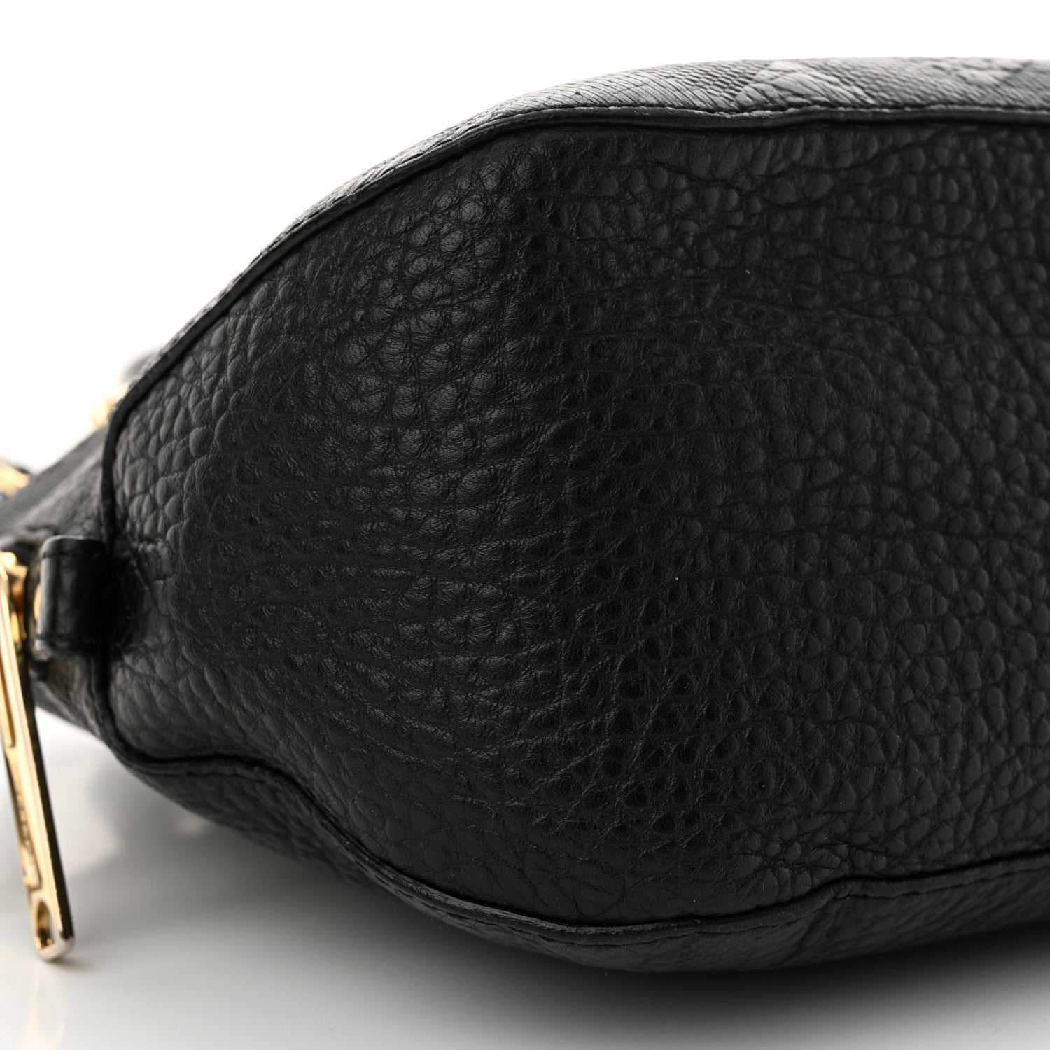 Burberry Heritage Grain Check Embossed Small Orchard Bowling Bag Black 9 of 13