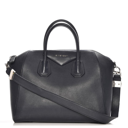 Givenchy Sugar Goatskin Medium Antigona Navy 1 of 18