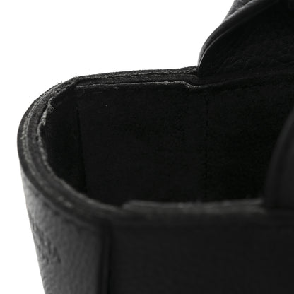 Bottega Veneta Grained Calfskin Intrecciato Mini Arco Tote Black 12 of 14