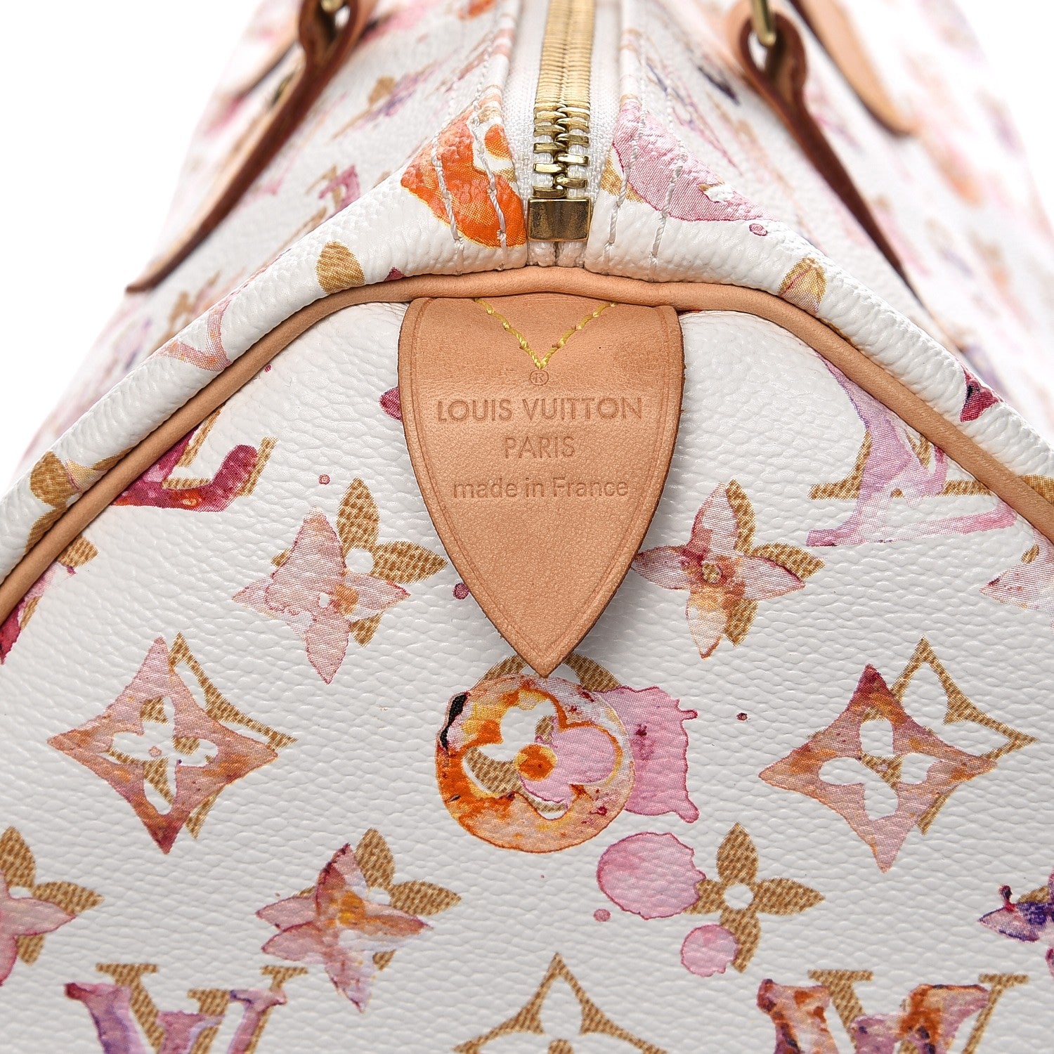 Louis Vuitton Watercolor Aquarelle Speedy 35 White 6 of 13