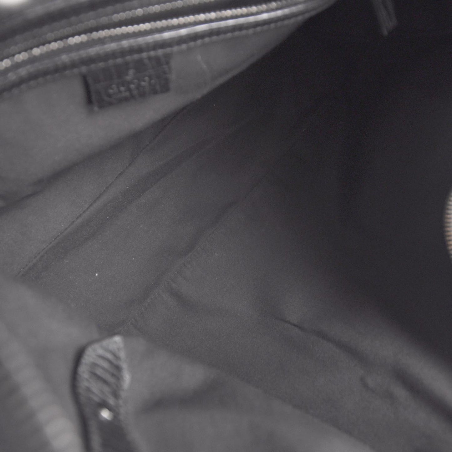 Monogram Medium Horsebit Chain Hobo Black