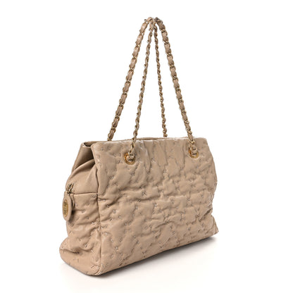 Chanel Caviar Wild Stitch Tote Beige 2 of 11