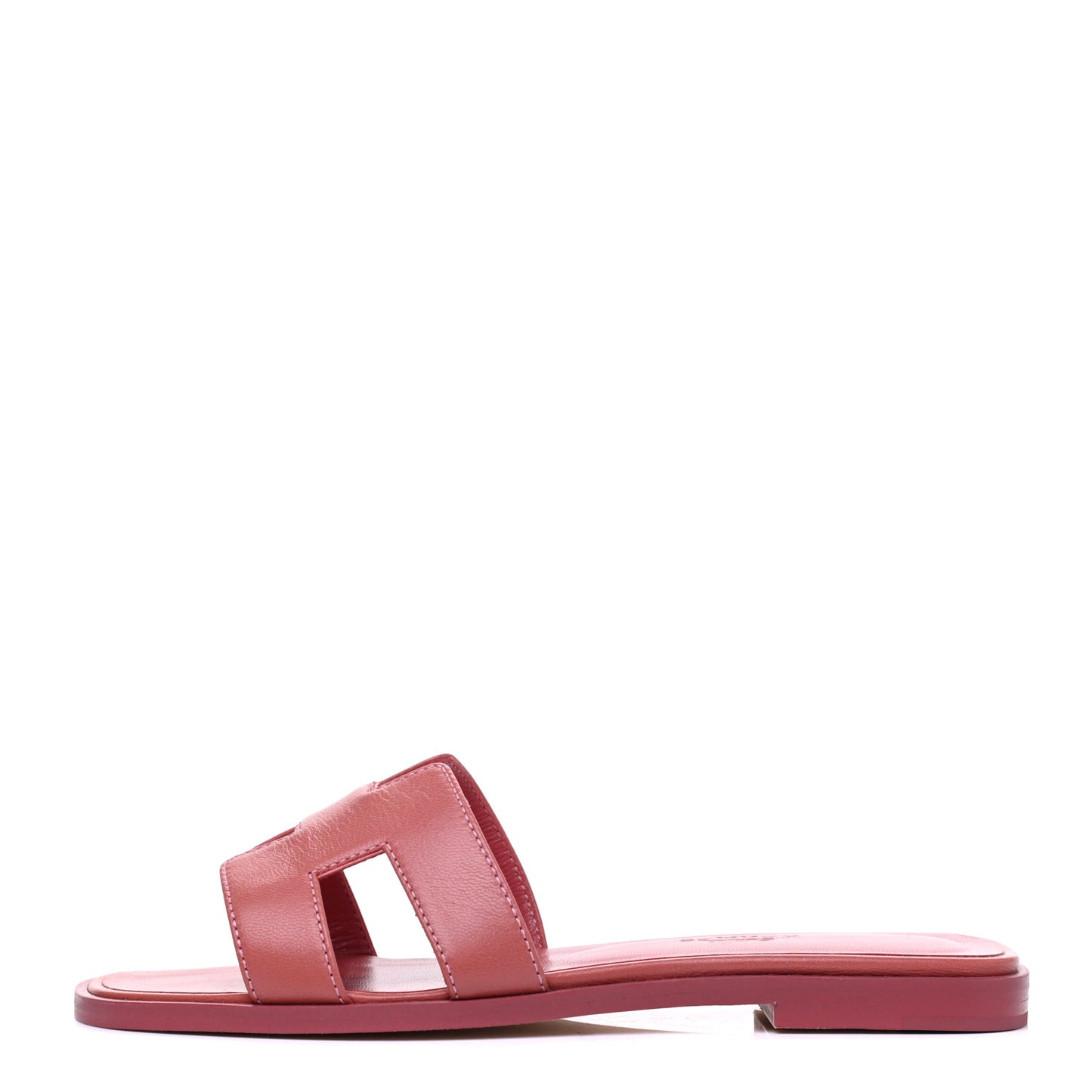 Goatskin Oran Sandals 35.5 Rouge Blush