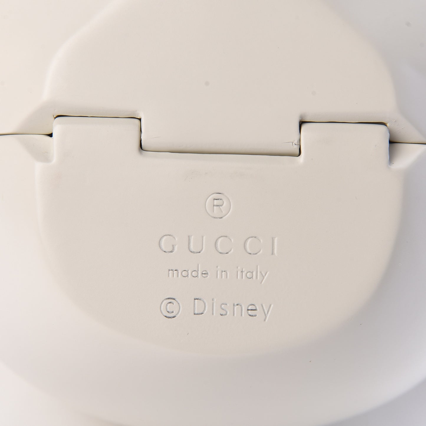 X DISNEY Plastic Mickey Mouse Top Handle Bag White