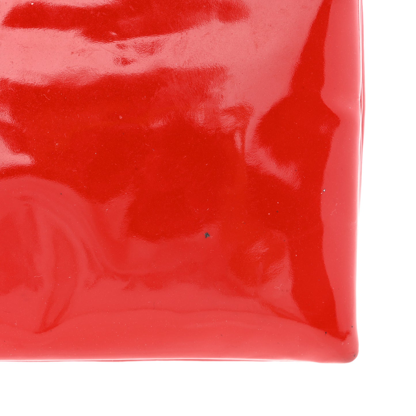 Patent Chocolate Bar Reissue Single Flap Red