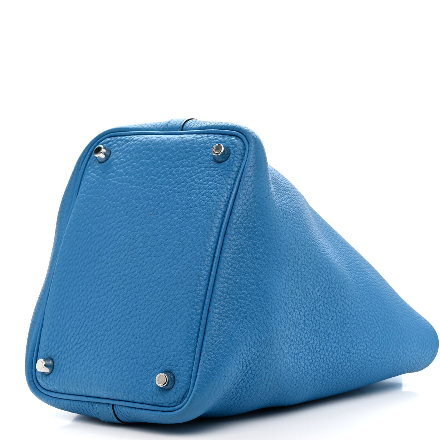 Taurillon Clemence Picotin Lock 18 PM Bleu Frida